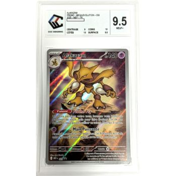 [CCC 9.5 - New+] - Graded Card - Alakazam MEP 009 - Promo - 2025 - Pokémon - French