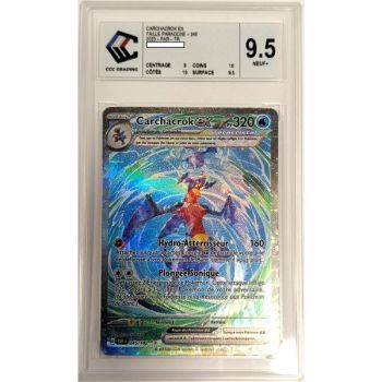 [CCC 9.5 - Nine+] - Graded Card - Garchomp EX 245/182 - Scarlet & Purple: Paradox Rift - 2023 - Pokémon - French