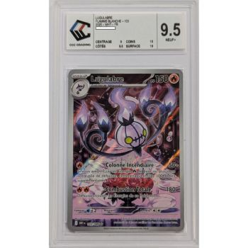 [CCC 9.5 - Nine+] - Graded Card - Chandelure 103/086 - Scarlet & Purple: White Flame - 2025 - Pokémon - French