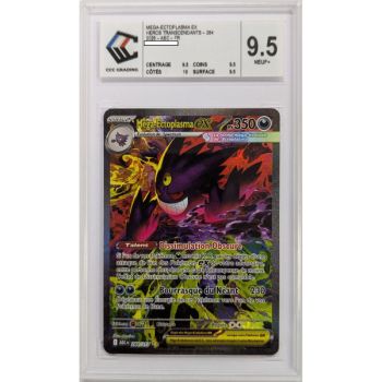 [CCC 9.5 - Nine+] - Graded Card - Mega Gengar-ex 284/217 - Mega Evolution: Transcendent Heroes - 2026 - Pokémon - French