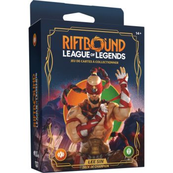 Champion Deck - Origins: Lee Sin - Riftbound League of Legends TCG - French