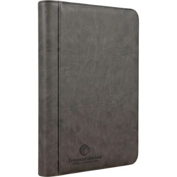 WiseGuard Zip Graded Card Binder - 32 Cards - 4-Pocket Zip Binder - Treasurewise