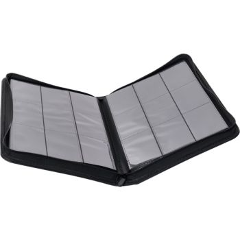 Master-Zip Binder: Premium Black - 540 Cards - 9-Pocket Zip Binder - Newave Collectibles