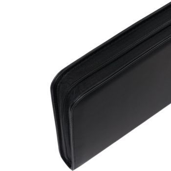 Master-Zip Binder: Premium Black - 540 Cards - 9-Pocket Zip Binder - Newave Collectibles