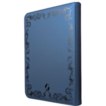 Master-Zip Binder: Premium Blue Flame - 540 Cards - 9-Pocket Zip Binder - Newave Collectibles