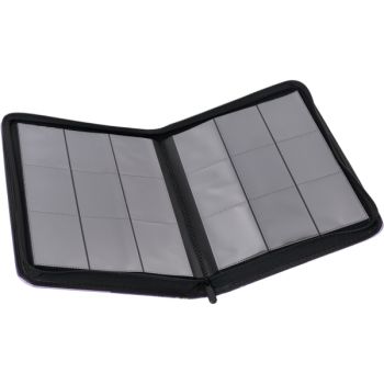 Master-Zip Binder: Premium Purple Spark - 540 Cards - 9-Pocket Zip Binder - Newave Collectibles