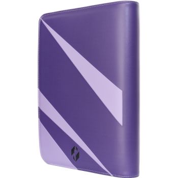 Master-Zip Binder: Premium Purple Spark - 540 Cards - 9-Pocket Zip Binder - Newave Collectibles