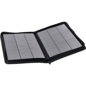 Master-Zip Binder: Premium Red Rose - 540 Cards - 9-Pocket Zip Binder - Newave Collectibles