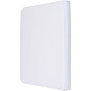 Master-Zip Binder: Premium White - 540 Cards - 9-Pocket Zip Binder - Newave Collectibles