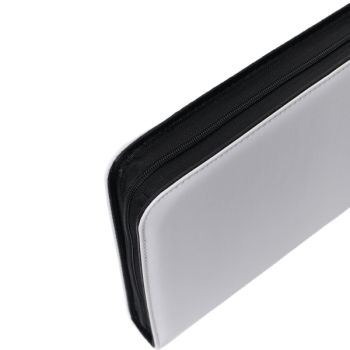 Master-Zip Binder: Premium White - 540 Cards - 9-Pocket Zip Binder - Newave Collectibles