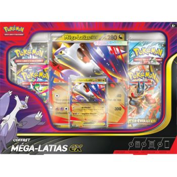 Box 4 Boosters - Mega Latias-ex - Pokémon - FR