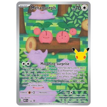 8-Booster Pack - Premium Collection: Metamorph - 30th Anniversary [ME05.5][30C] - Pokémon - FR