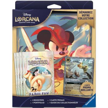 photo "Start Your Collection" Box Set - 4 Boosters - Disney Lorcana - Fabulous - FR