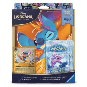 photo "Start Your Collection" Box Set - 4 Boosters - Stitch - Disney Lorcana - Frostbite - FR