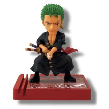 Box Set - Weekly Jump Zoro Lecafig Figure + Promo - One Piece CG - Japanese - Sealed