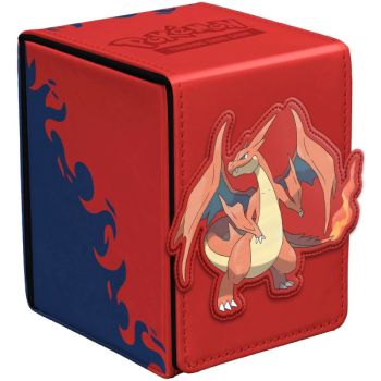 Alcove Flip Deck Box - Mega Charizard Y - Ultra Pro - Pokemon