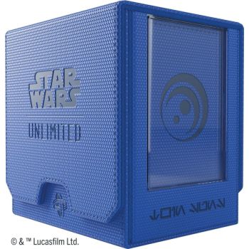 photo Deck Box - Deck Pod Twin Suns: Blue - Star Wars: Unlimited - Gamegenic