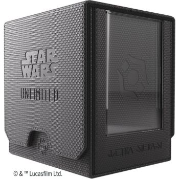 photo Deck Box - Deck Pod Twin Suns: Black - Star Wars: Unlimited - Gamegenic