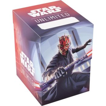 photo Deck Box - Soft Crate: Darth Maul - Star Wars: Unlimited - Gamegenic