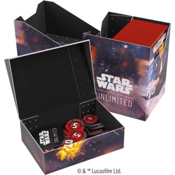 Deck Box - Soft Crate: Han Solo/Millennium Falcon - Star Wars: Unlimited - Gamegenic