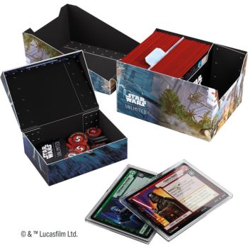 Deck Box - Soft Crate Twin Suns: Battle of Scarif - Star Wars: Unlimited - Gamegenic