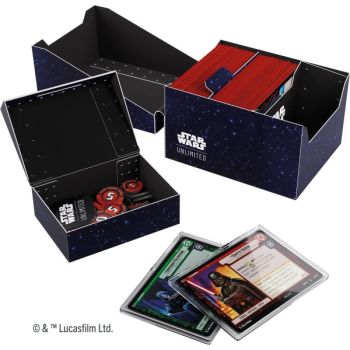 Deck Box - Soft Crate Twin Suns: Logo - Star Wars: Unlimited - Gamegenic