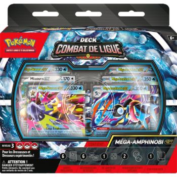 League Battle Deck - Ex Mega Amphinobi - Pokémon - FR