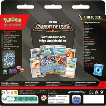 League Battle Deck - Ex Mega Amphinobi - Pokémon - FR