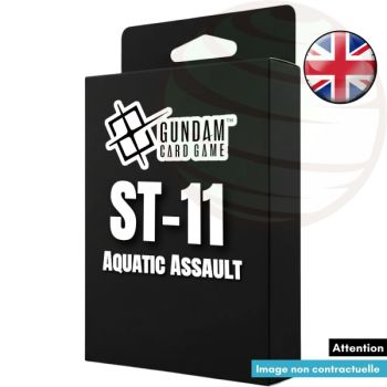 photo Starter Deck - Aquatic Assault - Gundam CG - ST11 - EN