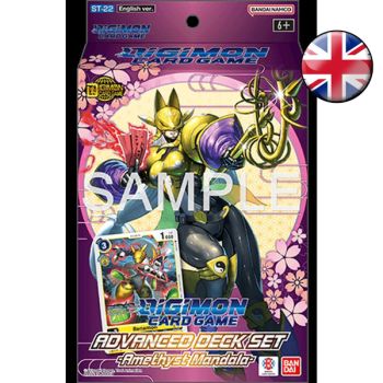 Item Starter Deck - ST22 Amethyst Mandala - Digimon Card Game - EN