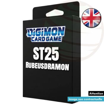 Starter Deck - ST25 Rubeusdramon - Digimon Card Game - EN