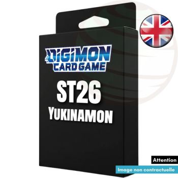 Starter Deck - ST26 Yukinamon - Digimon Card Game - EN