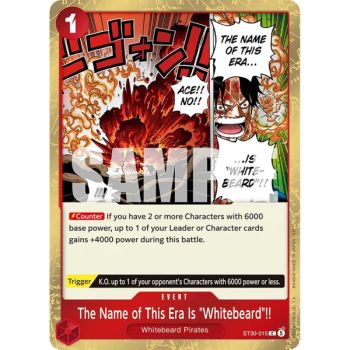 Starter Deck - Ace & Luffy - One Piece CG - ST30 - EN