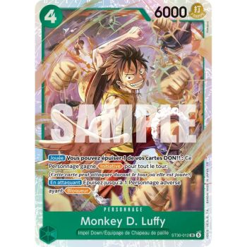 Starter Deck - Ace & Luffy - One Piece CG - ST30 - FR