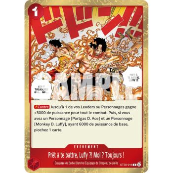 Starter Deck - Ace & Luffy - One Piece CG - ST30 - FR