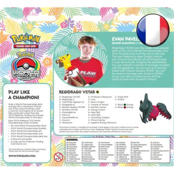 Pokémon TCG: World Championships 2024 Deck - Regidrago VSTAR - Pokémon - FR