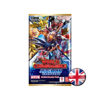 Digimon Card Game - 24 Booster Box - World Convergence - BT21 - EN