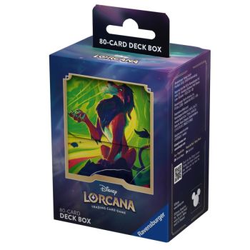 Disney Lorcana - Deck Box - Azurite Sea - Scar - Sealed