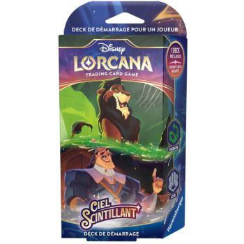 Disney Lorcana - Starter Deck - Chapter 5 - Glittering Sky - Scar and Kronk - EN