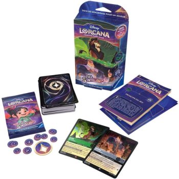 Disney Lorcana - Starter Deck - Chapter 5 - Glittering Sky - Scar and Kronk - EN