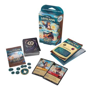 Disney Lorcana - Starter Deck - Chapter 6 - The Azurite Sea - Jim Hawkins and Tigger - FR