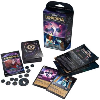 Disney Lorcana - Starter Deck - Set 2 Rise of the Floodborn - Merlin / Tiana FR