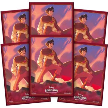 Disney Lorcana - Card Sleeves - Sleeves - Glittering Sky - Aladdin - Sealed (65)