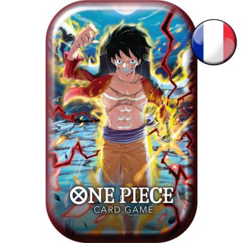 Display of 12 Tins Pack Set - Luffy & Roger - One Piece CG - FR 🇫🇷