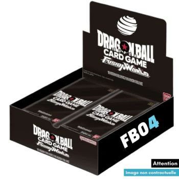 photo Dragon Ball Card Game Fusion World - Box of 24 Boosters - FB04 - EN