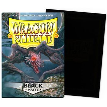 Dragon Shield - Standard Sleeves - Matte Black (100)