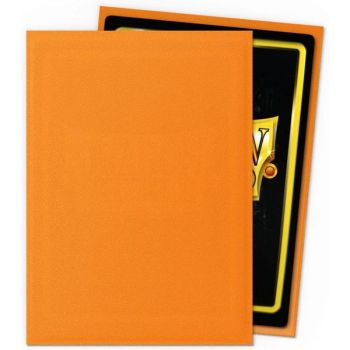 Dragon Shield - Standard Sleeves - Matte Orange (100)