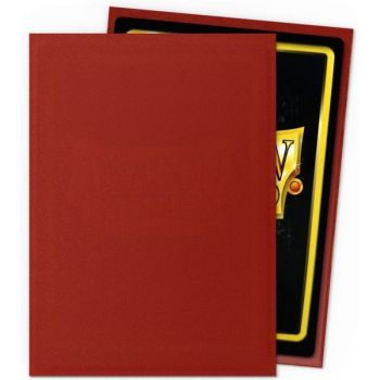 Dragon Shield - Standard Sleeves - Matte Red (100)