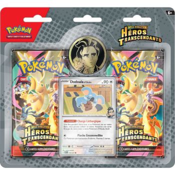 Duo-Pack - 2 Boosters - Okuba's Dodoala/Erika's Squeeze-ooh - Mega Evolution - Transcendent Heroes [ME02.5][ASC] - Pokémon - FR (Random Model)