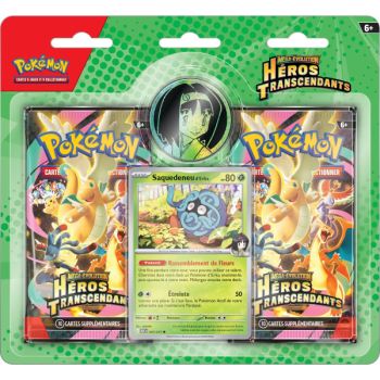 Duo-Pack - 2 Boosters - Okuba's Dodoala/Erika's Squeeze-ooh - Mega Evolution - Transcendent Heroes [ME02.5][ASC] - Pokémon - FR (Random Model)
